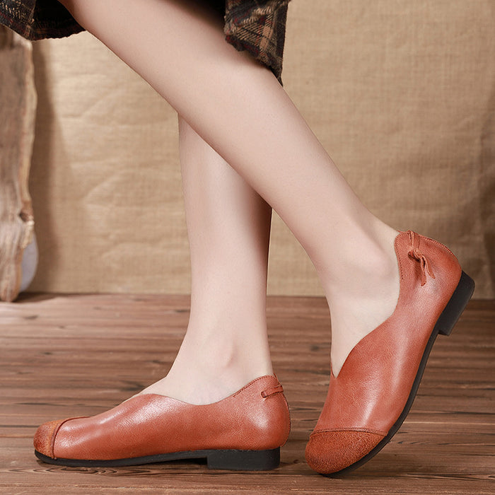 Handmade Comfortable Casual Retro Flats| Gift Shoes