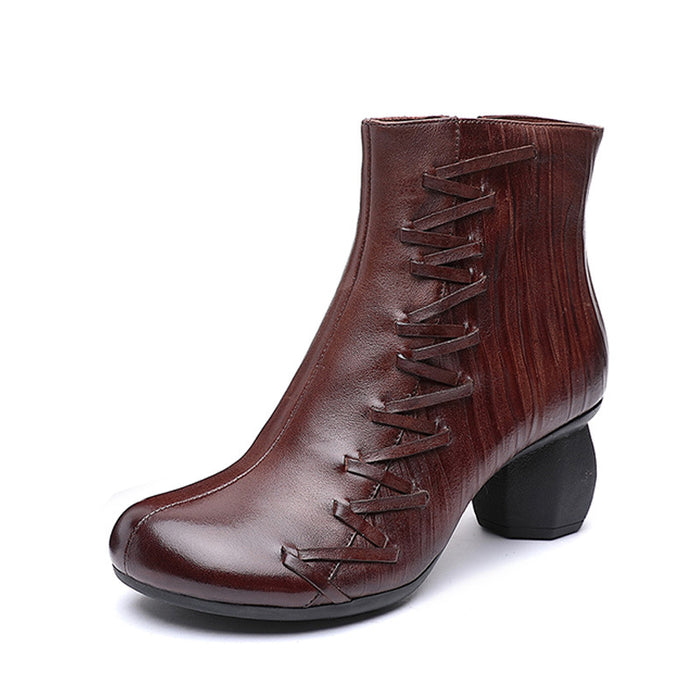 Handmade Retro High-Heeled Women's Shoes | Gift Shoes