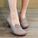 Handmade Woven Women Chunky Shoes Feb New 2020 94.60