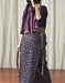High Waist Retro Printed Linen Wrap Lace Floral Skirt New arrivals Women's Clothing 56.20