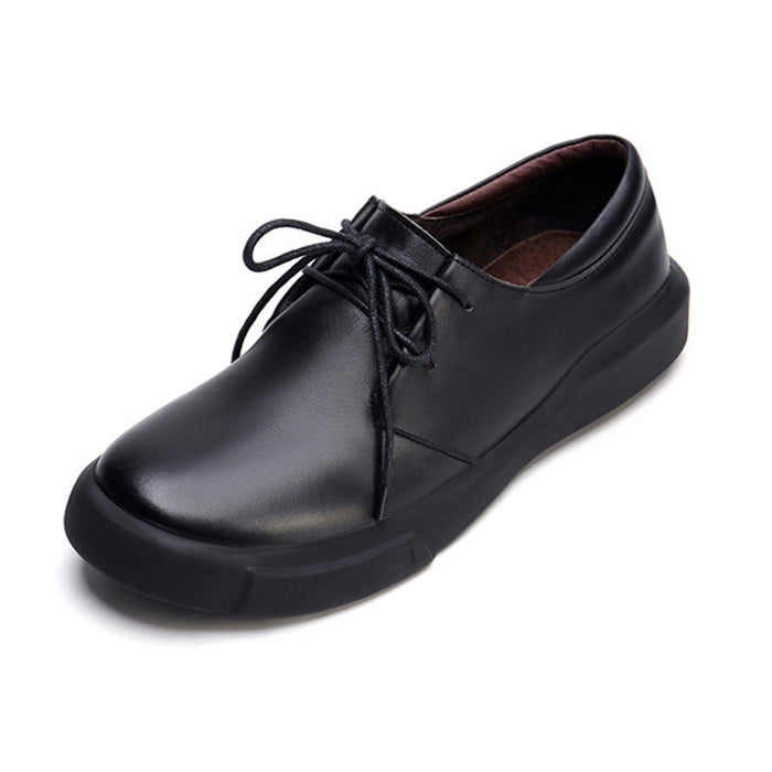Lace-Up Big Size Women's Shoes Black | 35-41 Obiono Lace-Up Big Size Women's Shoes Black | 35-41 Obiono