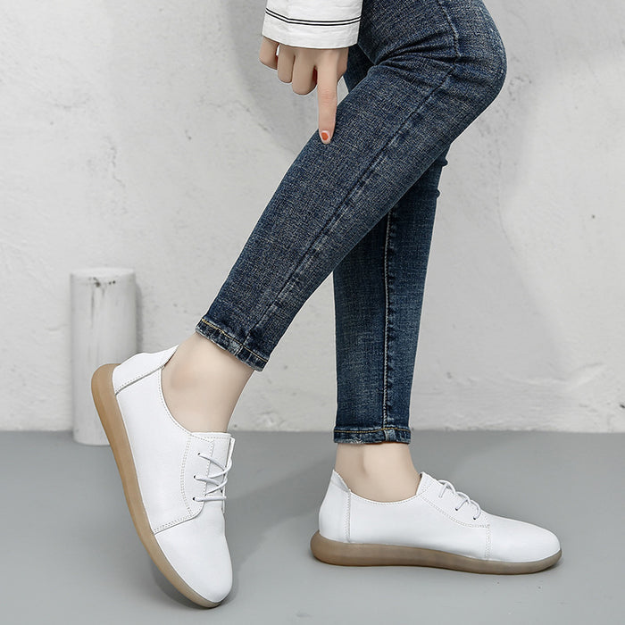 Lace-Up Women Simple Casual Shoes 35-41