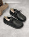 Lace-up Comfortable Soft Leather Retro Flat Shoes Oct Shoes Collection 2022 78.44