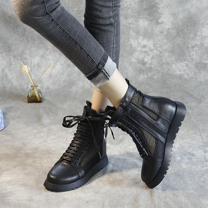 Lace-up Platform Waterproof Boots | Gift Shoes