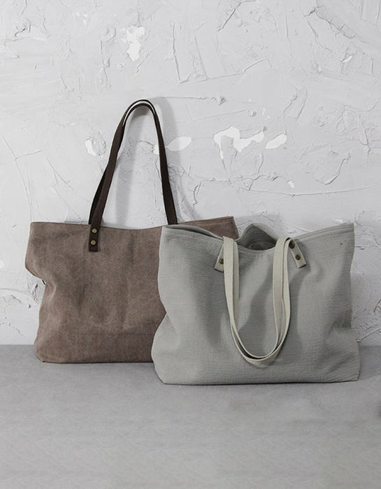 Large-capacity Cotton Linen One-shoulder Bag Accessories 42.00