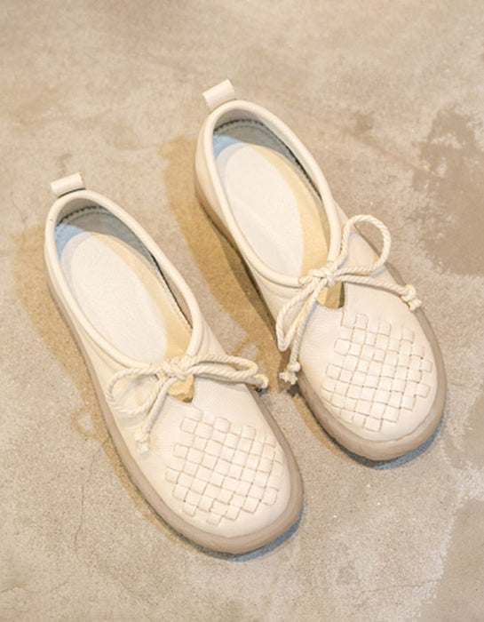 Leather Hollow Cow tendon Comfortable Casual Shoes April Trend 2020 78.00