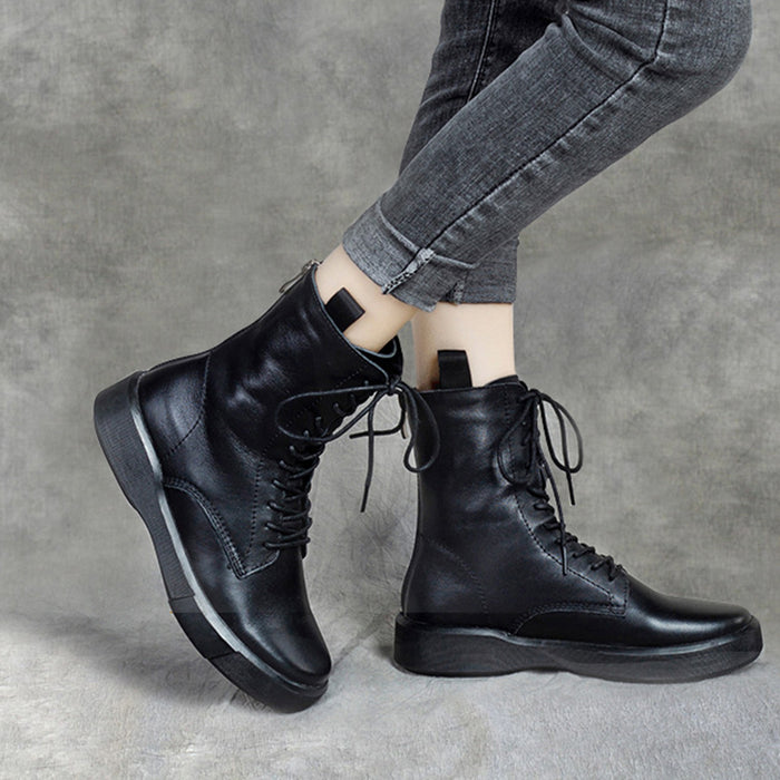 Leather Casual Martin Boots | Gift Shoes