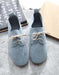 Color Matching Comfortable Suede Flat Shoes Jan New Trends 2021 63.00
