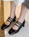 Spring Vintage Strappy Mary Jane Shoes April Trend 2020 89.00