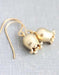 Matte Gold Bell Flower Earrings Accessories 29.90