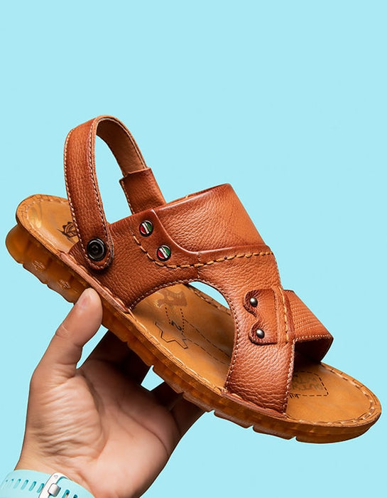 Men's Summer Leather Sandals
