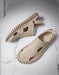 Men's Summer Leather Sandals Loafers July Men's Shoes 2021 56.00