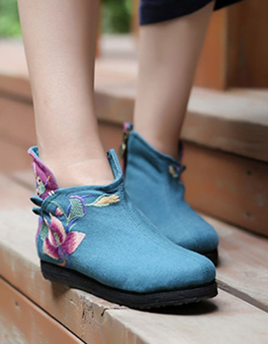 National Style Handmade Embroidered Comfortable Shoes