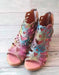 Fish Toe Vintage Rome Style Chunky Sandals Jan Shoes Collection 2023 84.90