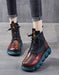 Splicing Leather Non-slip Waterproof Platform Boots Dec Shoes Collection 2022 138.90