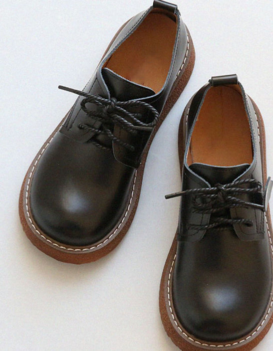 Wide Toe Box Dress Shoes Wide Toe Box Lace-up Work Shoes Spring