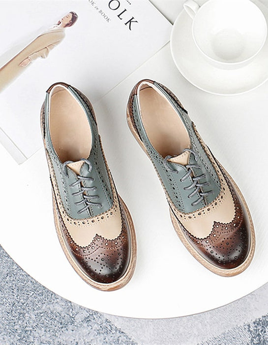 Brock British Style Oxford Shoes for Women July Shoes Collection 2021 95.00