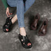 Platform Summer Fish Toe Sandals Slingback March Shoes Collection 2023 89.90