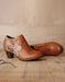 Pointed-Toe Ethnic Handmade Chunky Heels June New 2020 79.55