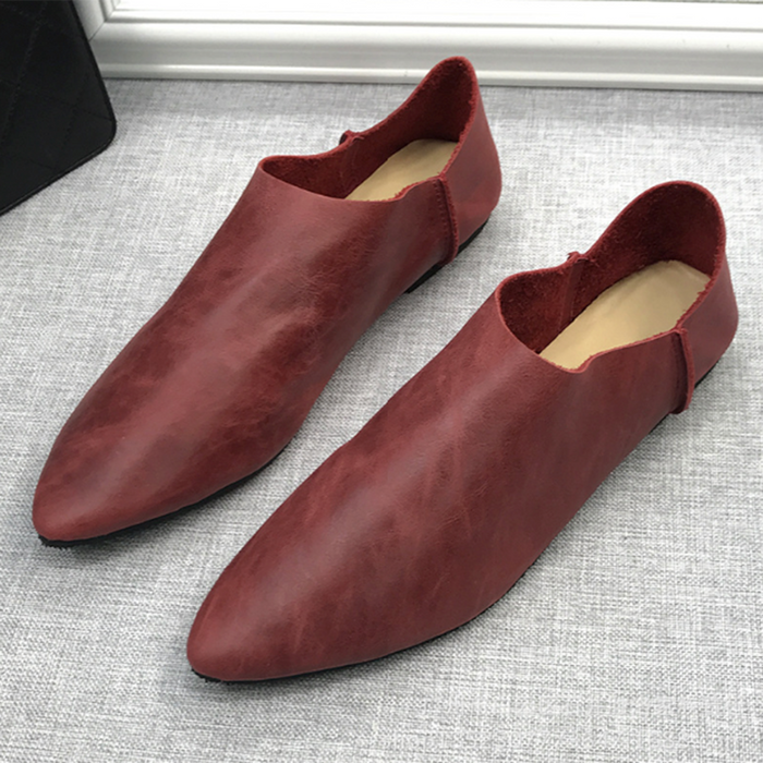 Pointed Casual Flat Women's Shoes | Gift Shoes