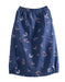 Retro Cotton Linen Printed Summer Skirt Bottoms 49.99