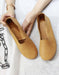 Rounded Toe Soft Leather Slip-on Flats Jan Shoes Collection 2023 94.90