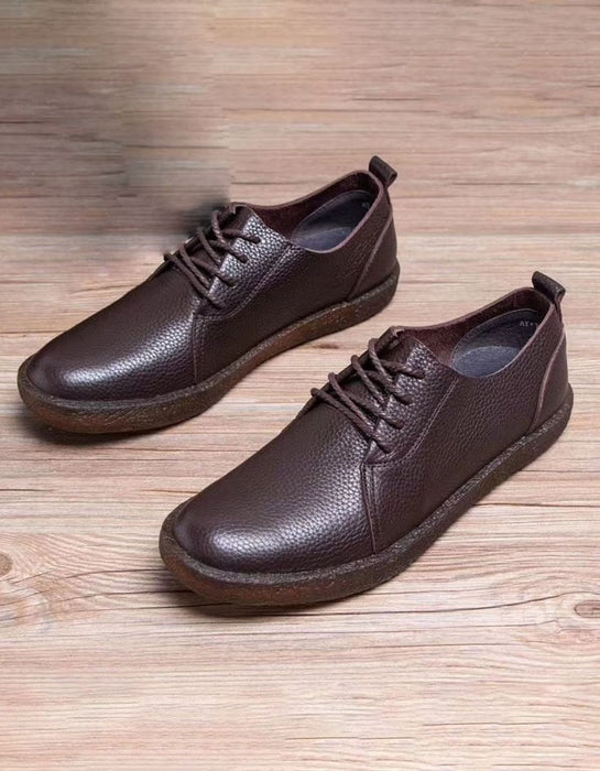 Soft Leather Slip On Retro Leather Flats for Men Shoes 79.90