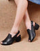 Retro Leather Slingback Fish Toe Chunky Heel Sandals March Shoes Collection 2022 77.50