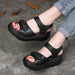 Handmade Retro Summer Wedge Sandals Slingback March Shoes Collection 2023 88.70