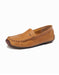 Retro Simple Leather Round Head  Peas Flats May Shoes Collection 78.80