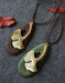 Handmade Retro Wooden Maple Leaf Long Necklace Accessories 19.90
