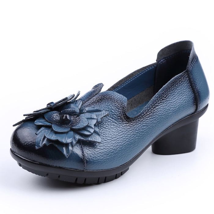 Retro Ethnic Handmade Leather Shoes | Gift Shoes