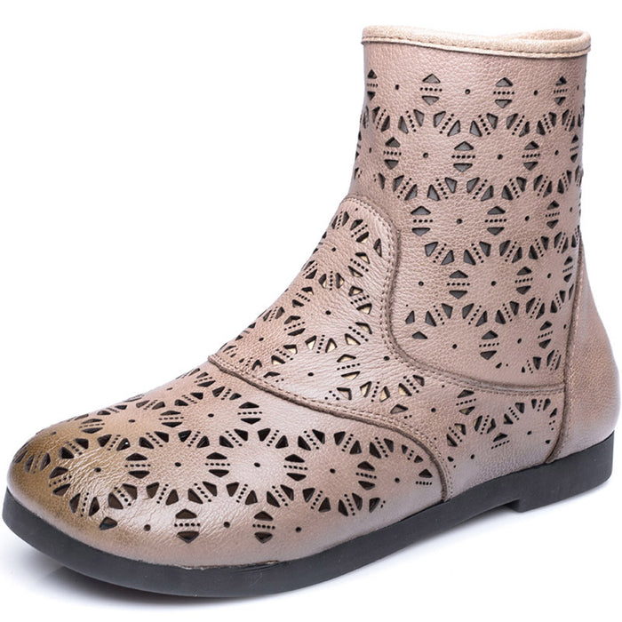 Retro Handmade Ethnic Leather Women's Sandals | Gift Shoes