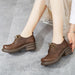 Wide Head Leather Autumn Shoes December New 2019 89.21