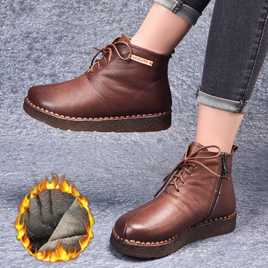 Retro New Handmade Leather Boots | Gift Shoes