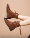 Wear-resistant Slip-resistant Handmade Ankle Boots Dec Shoes Collection 2021 185.00