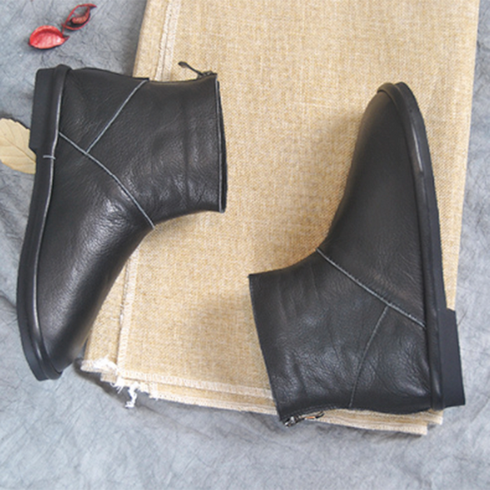Retro Velvet Chelsea Boots-Black | Gift Shoes