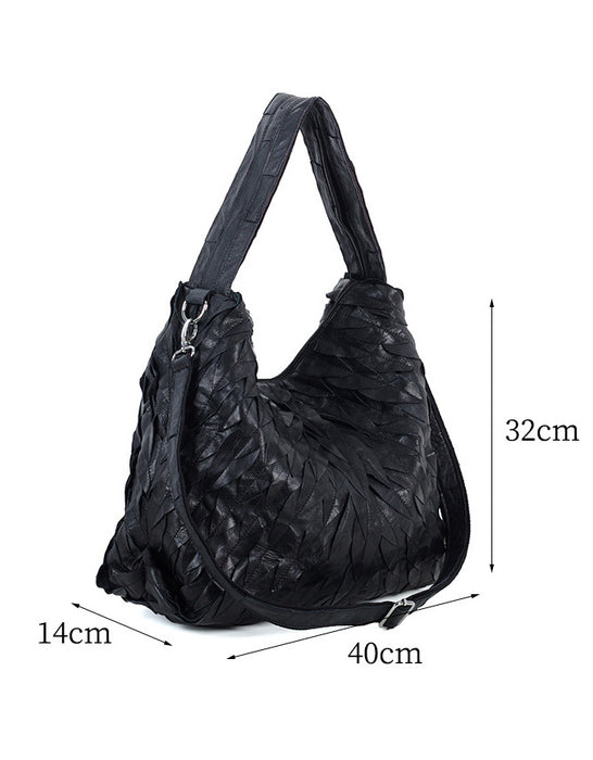 Sheepskin Handmade soft women's Shoulder Bag Accessories 89.00