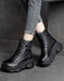 Side Buckles Non-slip Retro Platform Boots Oct Shoes Collection 2022 107.00