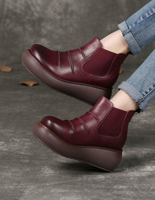 winter wedge dress shoes SALE Ralph Miguel Ahuva Winter Wedge Slip On 39 / Black Patent