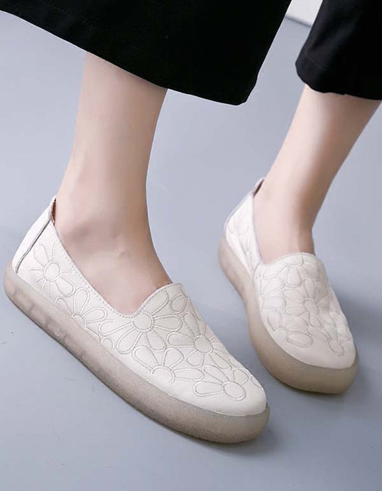 Simple Soft Leather Sneakers July Shoes Collection 2022 77.80