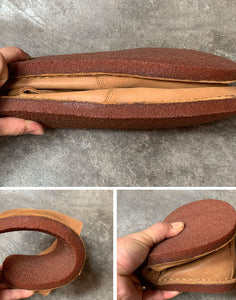 Slip-on Handmade Leather Retro Flats for Men 38-45 — Obiono