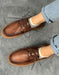 Soft Leather Handmade Lace-up Retro  Shoes for Men April Shoes Collection 2022 80.70