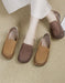 Soft Leather Non-slip Lace Edge Comfy Flats Aug Shoes Collection 2022 65.00