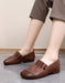 Soft Leather Square Toe Flats for Spring Feb Shoes Collection 2023 78.70
