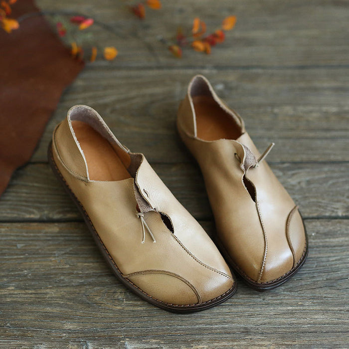 Soft leather Handmade vintage Women's Shoes