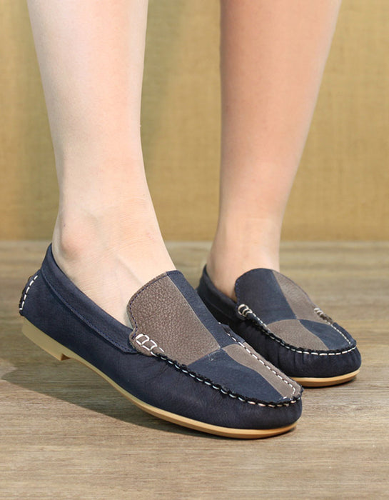 Spring Flat Handmade Leather Loafers April Trend 2020 88.80
