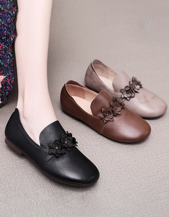 Spring Flower Retro Flat Shoes Feb Shoes Collection 2023 78.00