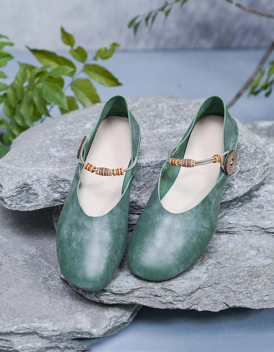 Spring Handmade Retro Comfortable Flats Feb Shoes Collection 2023 79.80