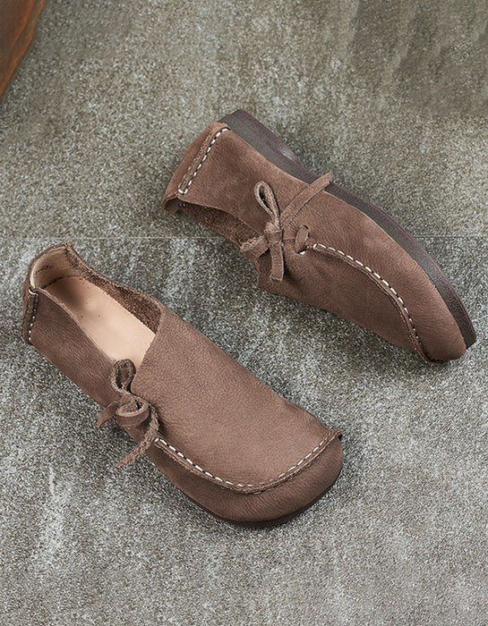 Spring Leather Soft Women Loafers March New 2020 73.00